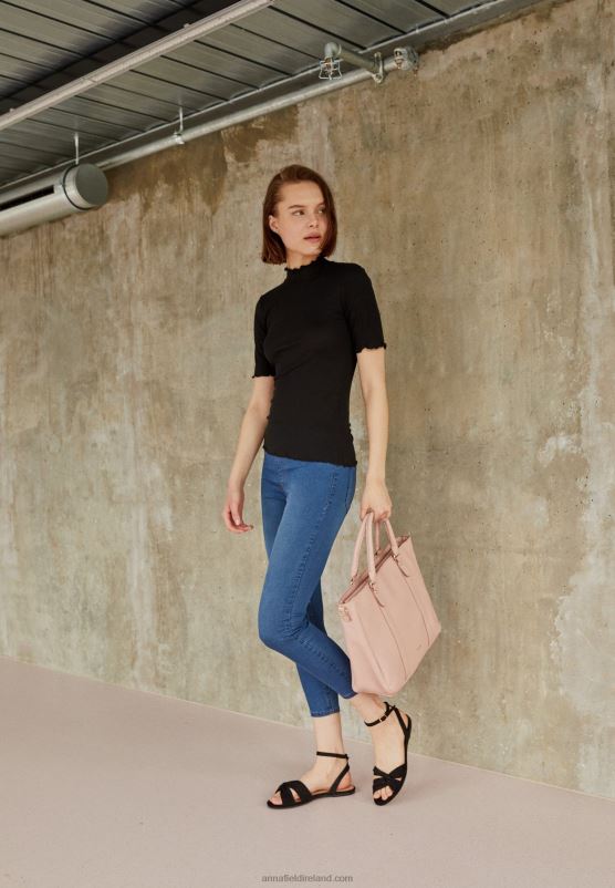 Z62T1269 Women Anna Field Sandals Black