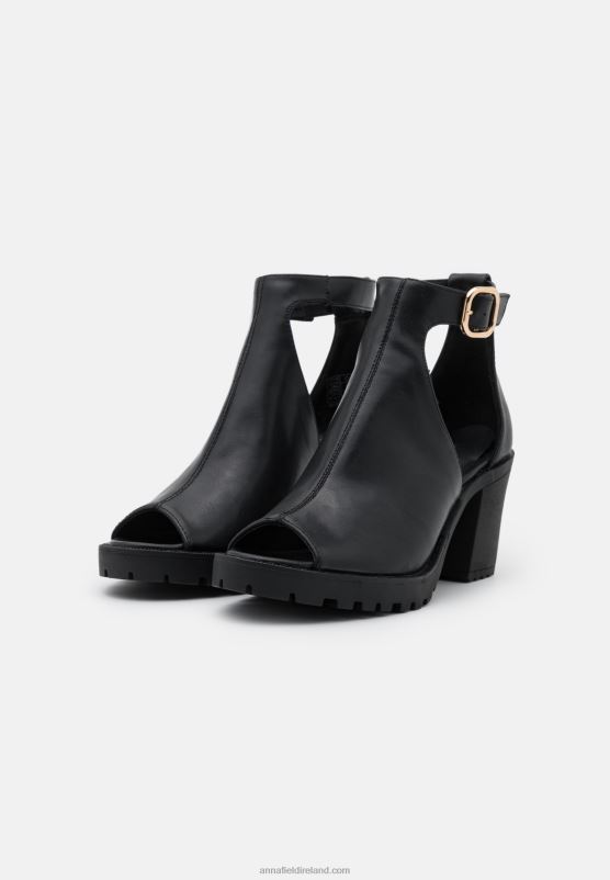 Z62T1272 Women Anna Field High Heeled Sandals Black