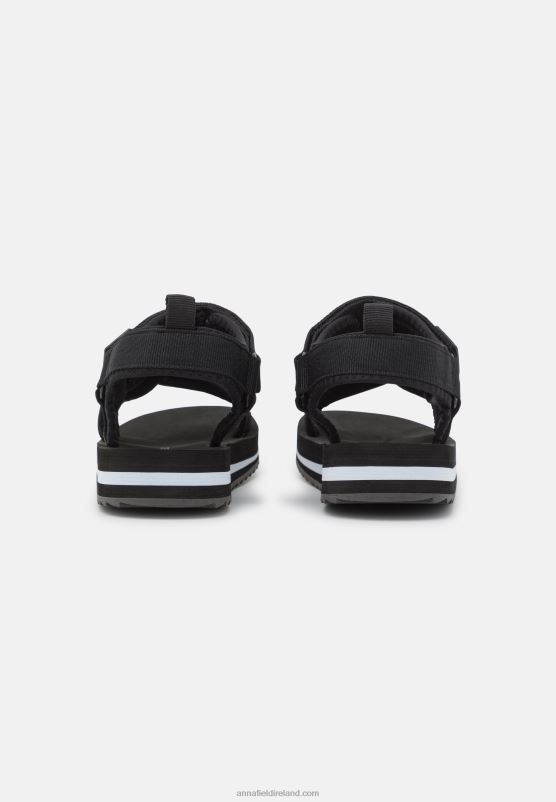 Z62T1298 Women Anna Field Walking Sandals Black