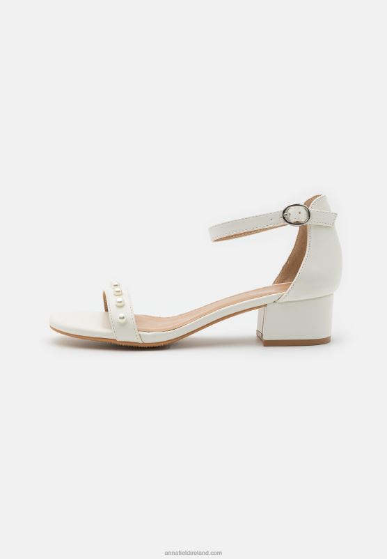 Z62T1309 Women Anna Field Sandals White