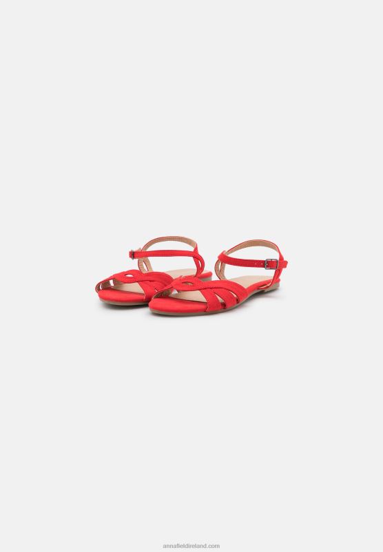 Z62T1311 Women Anna Field Sandals Red