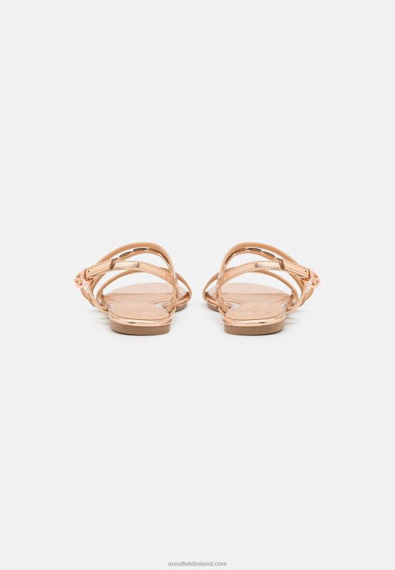 Z62T1313 Women Anna Field Sandals Rose Gold-Coloured