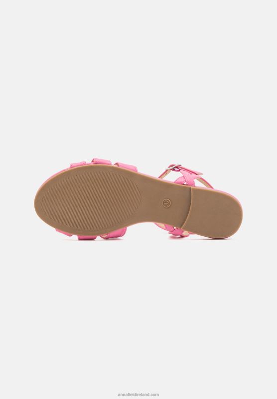 Z62T1315 Women Anna Field Sandals Pink