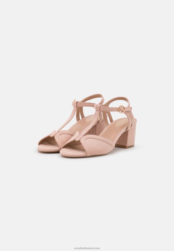 Z62T1320 Women Anna Field Sandals Light Pink