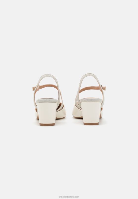 Z62T1325 Women Anna Field Sandals White