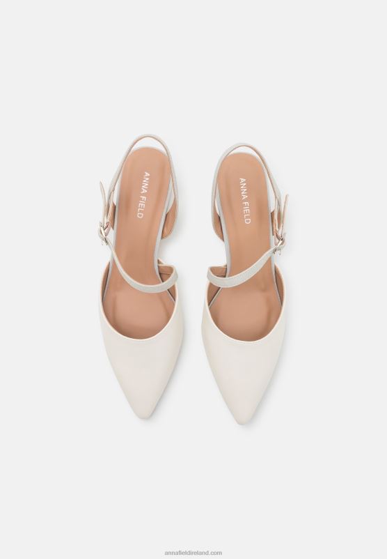 Z62T1325 Women Anna Field Sandals White