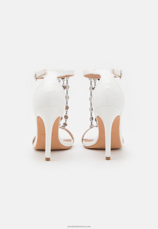 Z62T1331 Women Anna Field Sandals White