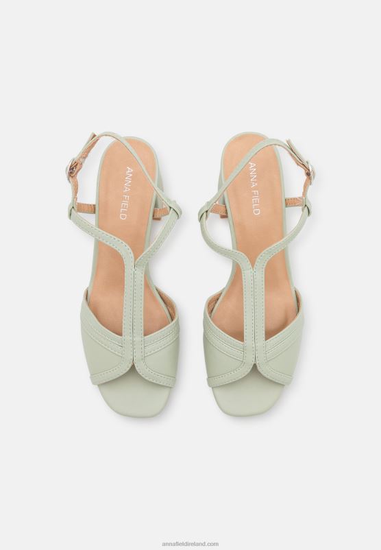 Z62T1334 Women Anna Field Sandals Mint