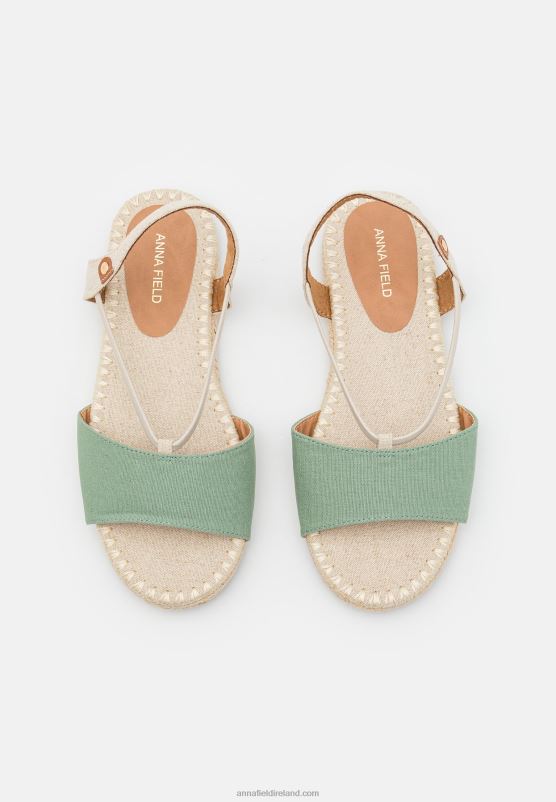 Z62T1342 Women Anna Field Espadrilles Mint