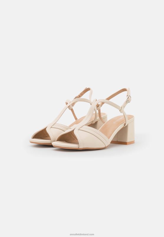 Z62T1344 Women Anna Field Sandals Off-White