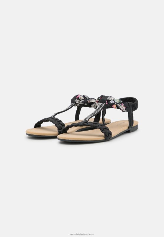 Z62T1346 Women Anna Field Sandals Black