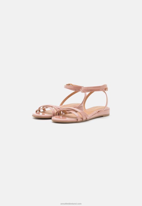 Z62T1351 Women Anna Field Sandals Light Pink