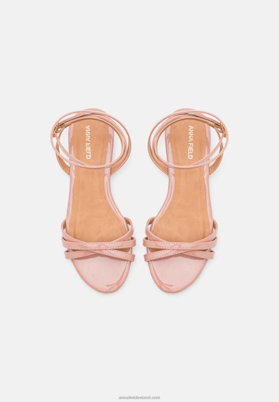 Z62T1351 Women Anna Field Sandals Light Pink