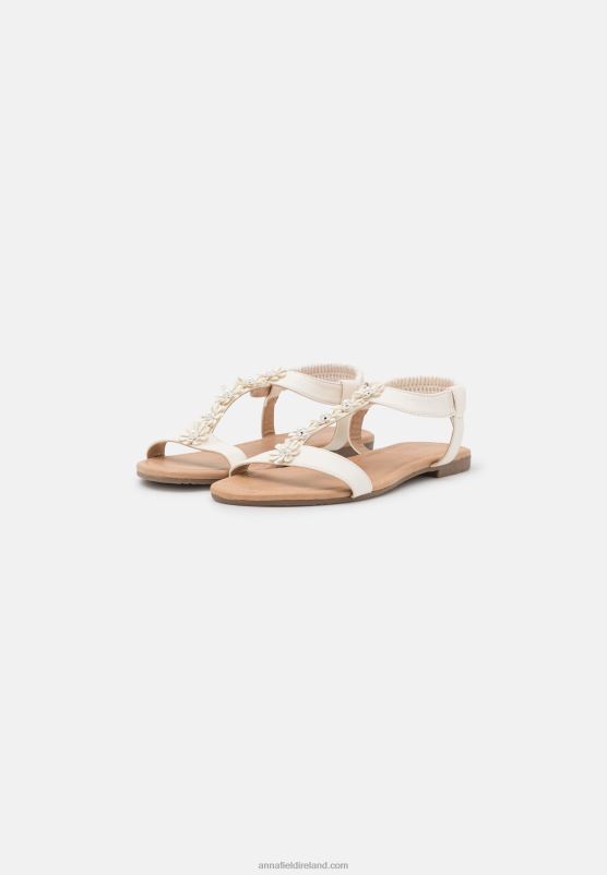 Z62T1361 Women Anna Field Sandals White