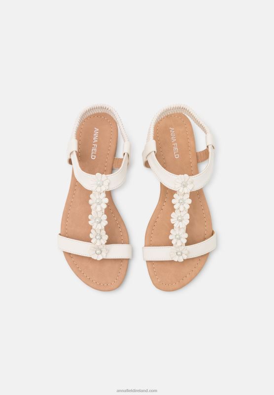 Z62T1361 Women Anna Field Sandals White