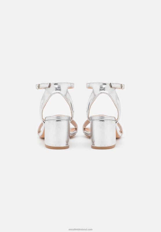 Z62T1364 Women Anna Field Sandals Silver