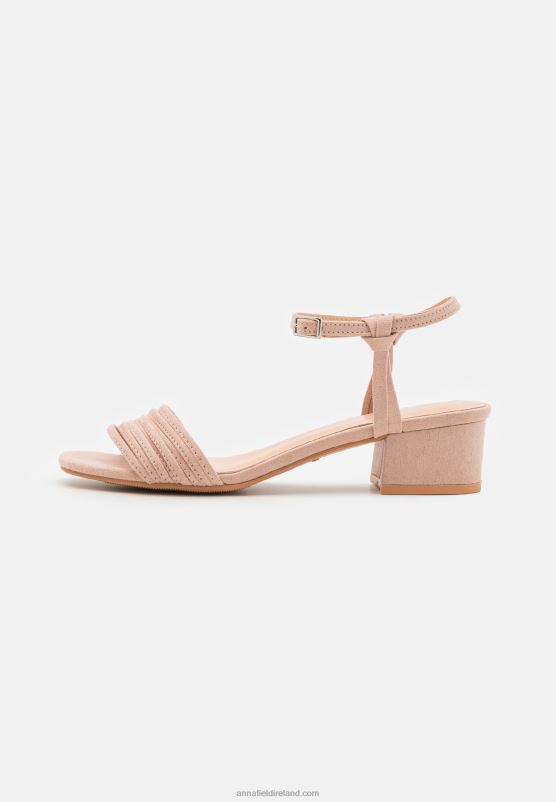 Z62T1365 Women Anna Field Sandals Light Pink