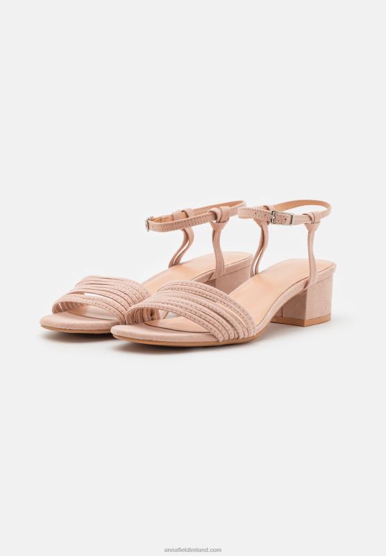 Z62T1365 Women Anna Field Sandals Light Pink