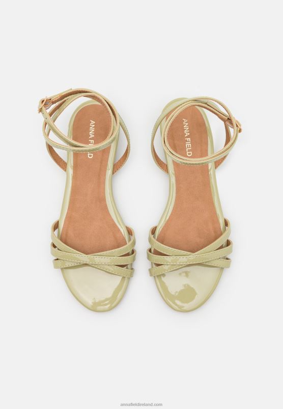 Z62T1368 Women Anna Field Sandals Green