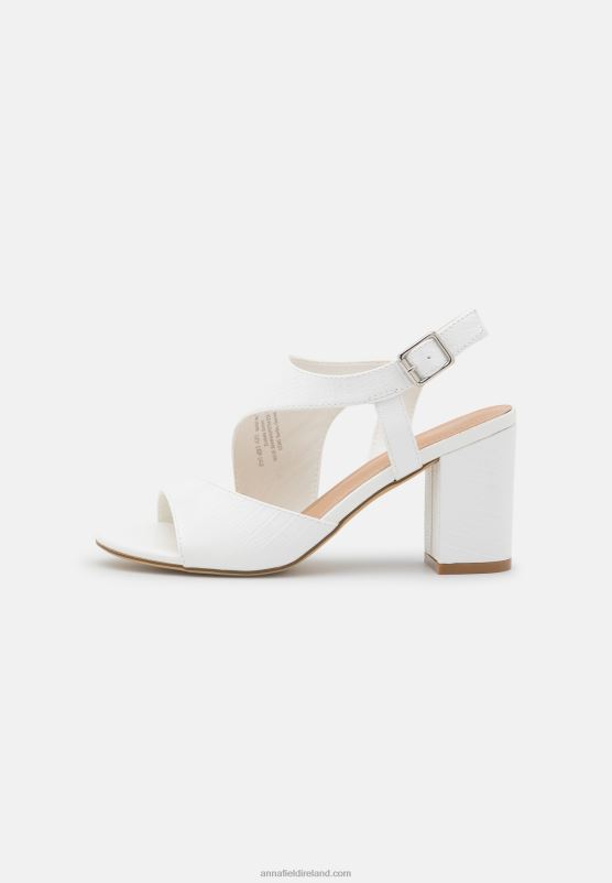Z62T1376 Women Anna Field Sandals White