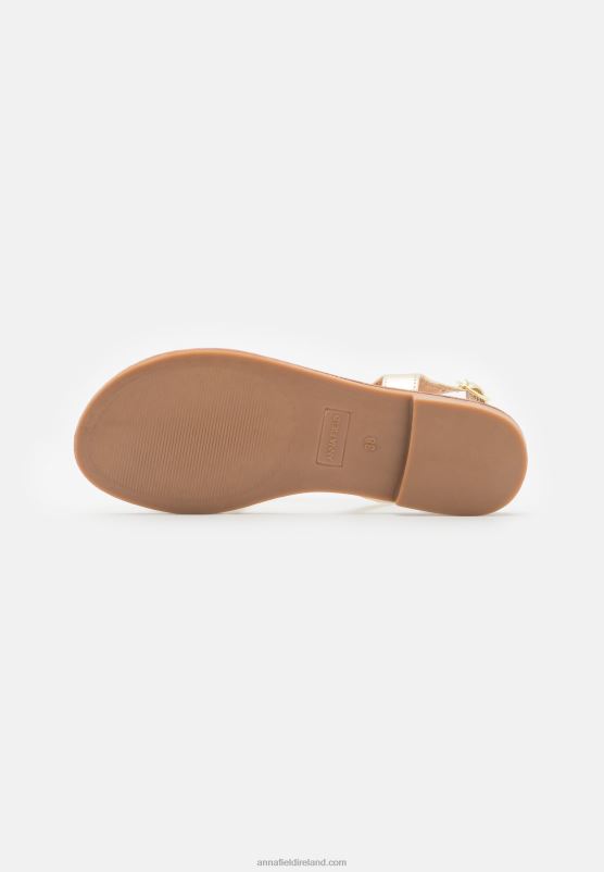 Z62T1391 Women Anna Field Sandals Gold