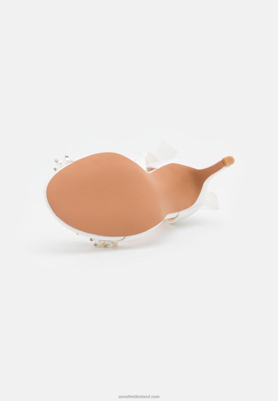 Z62T1398 Women Anna Field Sandals White