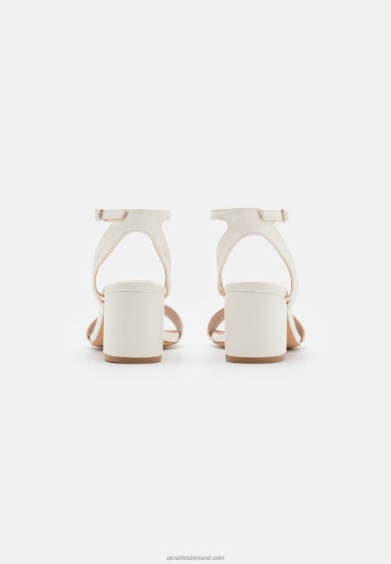 Z62T1404 Women Anna Field Sandals White
