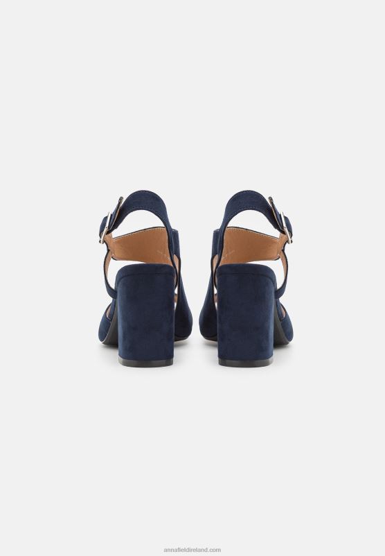 Z62T1414 Women Anna Field Sandals Dark Blue