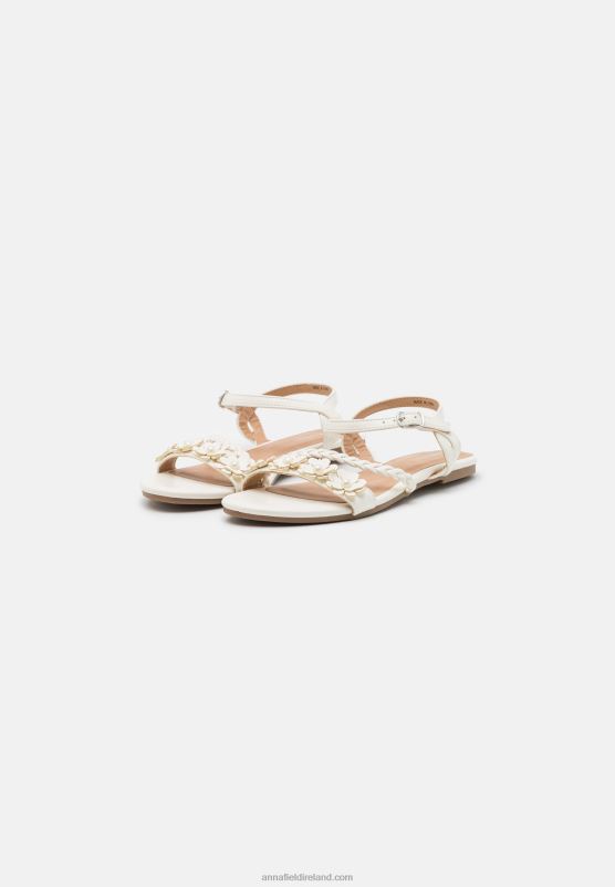 Z62T1418 Women Anna Field Sandals White