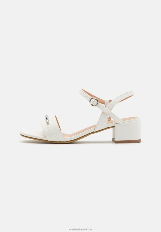 Z62T1430 Women Anna Field Sandals White