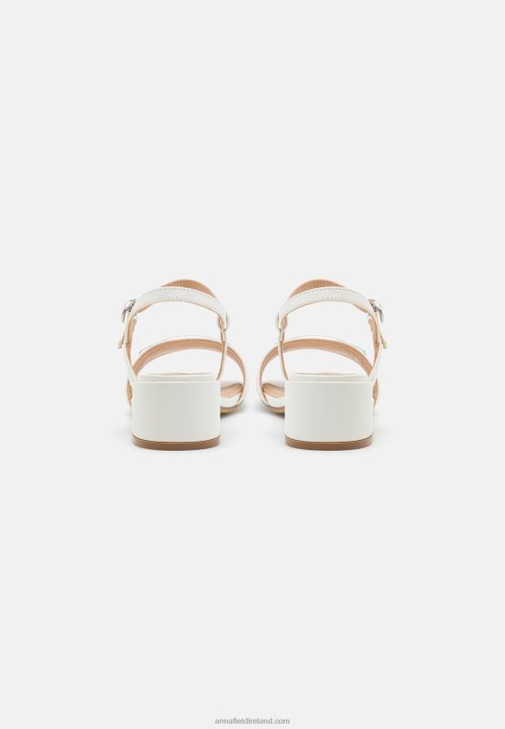 Z62T1430 Women Anna Field Sandals White