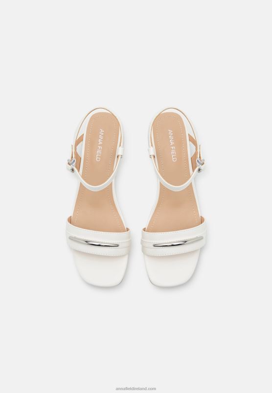 Z62T1430 Women Anna Field Sandals White