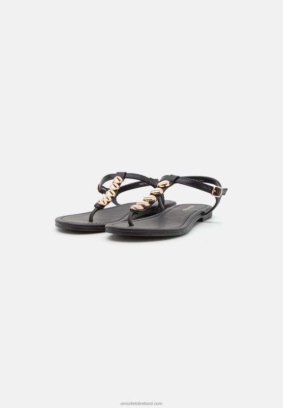 Z62T1432 Women Anna Field Sandals Black