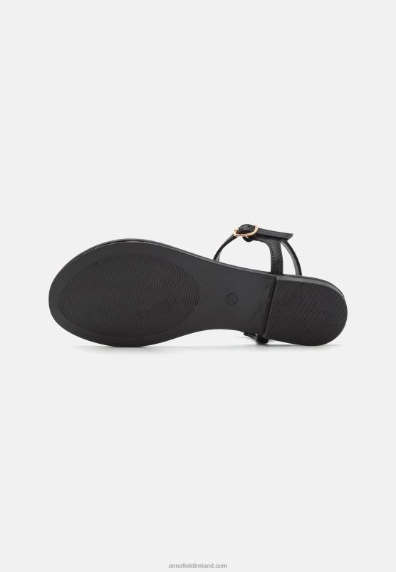 Z62T1432 Women Anna Field Sandals Black
