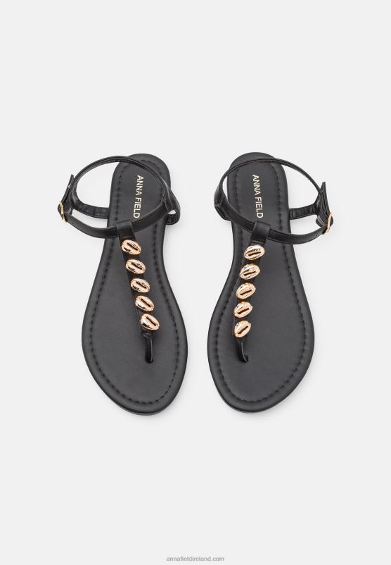 Z62T1432 Women Anna Field Sandals Black