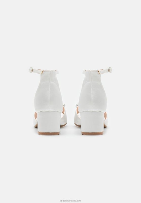 Z62T1434 Women Anna Field Sandals White