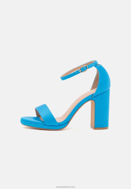 Z62T1437 Women Anna Field High Heeled Sandals Blue