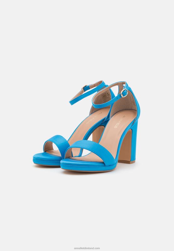 Z62T1437 Women Anna Field High Heeled Sandals Blue