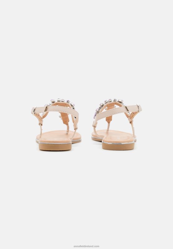 Z62T1439 Women Anna Field Chio Sandals Beige