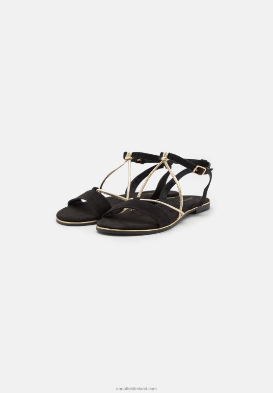 Z62T1443 Women Anna Field Sandals Black