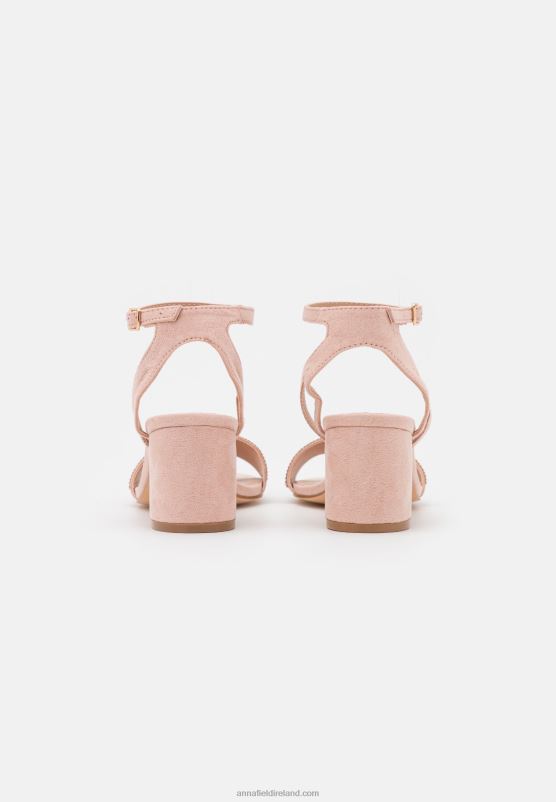 Z62T1445 Women Anna Field Sandals Light Pink