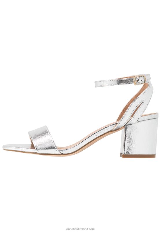 Z62T1448 Women Anna Field Sandals Silver