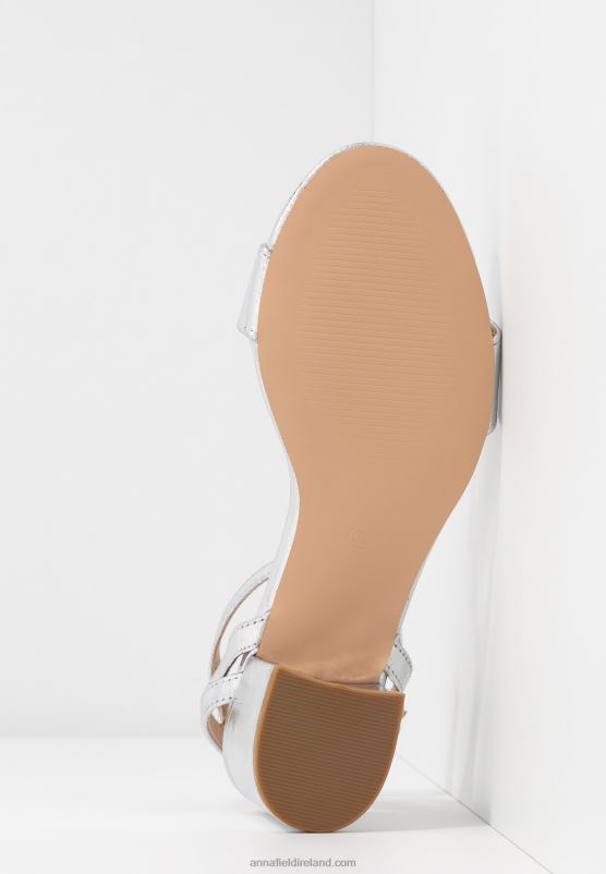 Z62T1448 Women Anna Field Sandals Silver