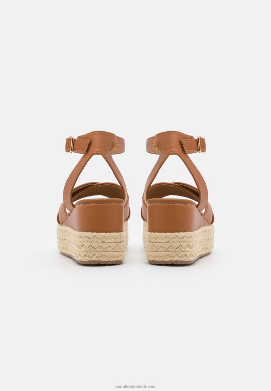 Z62T1454 Women Anna Field Espadrilles Cognac
