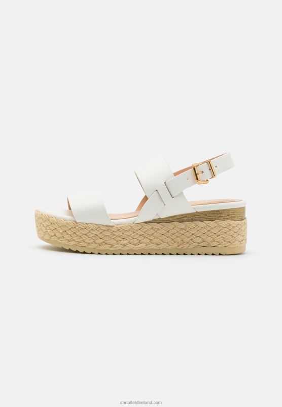 Z62T1459 Women Anna Field Espadrilles White
