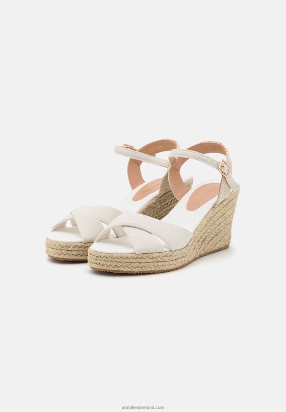 Z62T1470 Women Anna Field Platform Sandals Beige