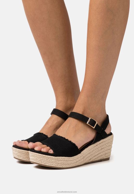 Z62T1472 Women Anna Field Espadrilles Black