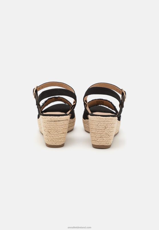 Z62T1472 Women Anna Field Espadrilles Black