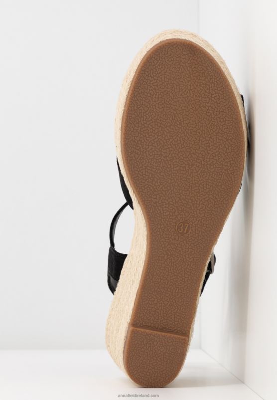 Z62T1480 Women Anna Field Platform Sandals Black