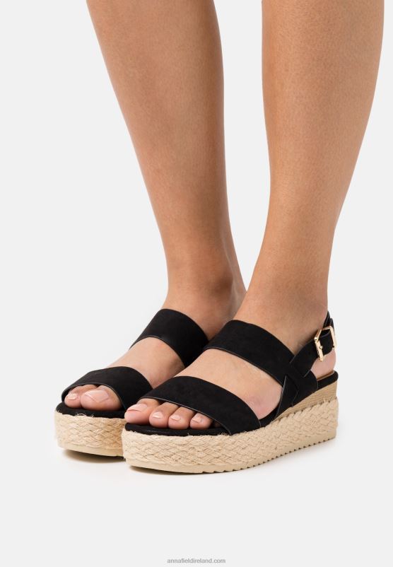 Z62T1482 Women Anna Field Espadrilles Black